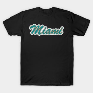 Football Fan of Miami T-Shirt